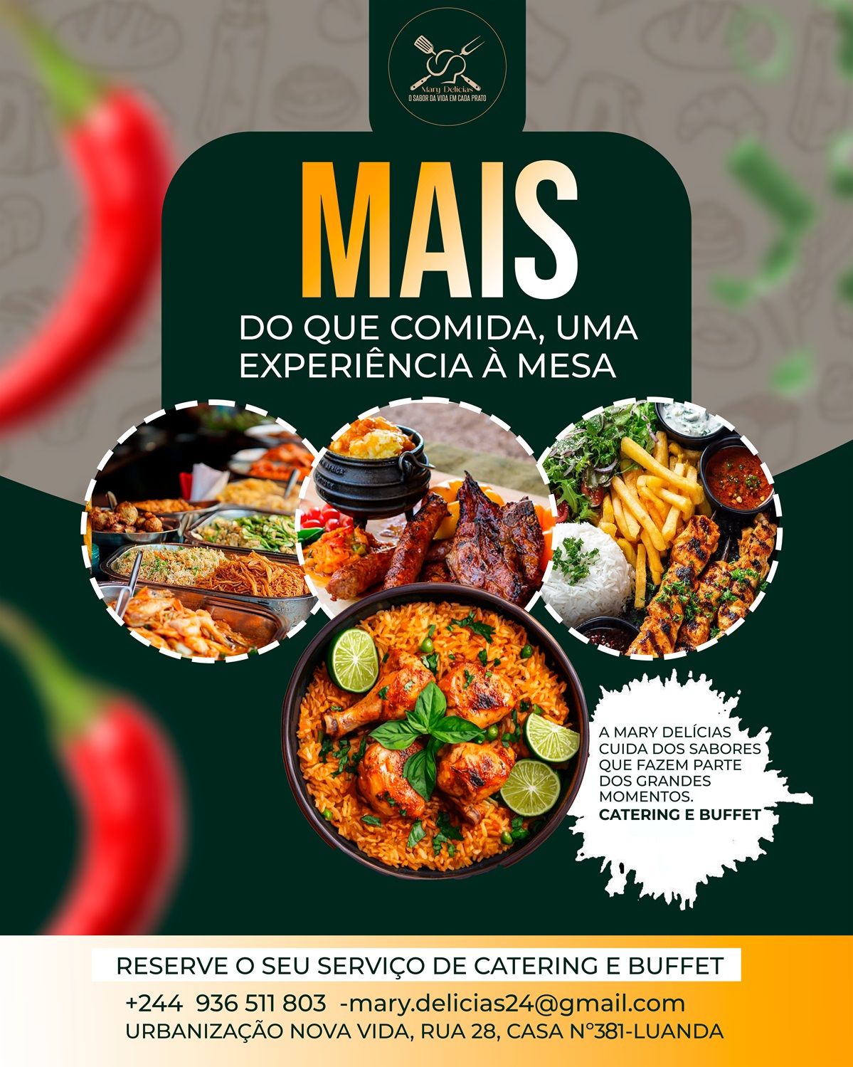 Mais do que comida, uma experiência à mesa